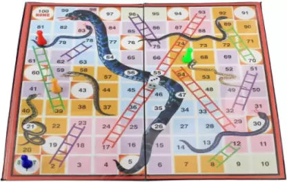 Magnetic Snakes & Ladder & Ludo Game