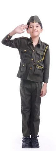 Fancy Dress Patriotic Military Dress