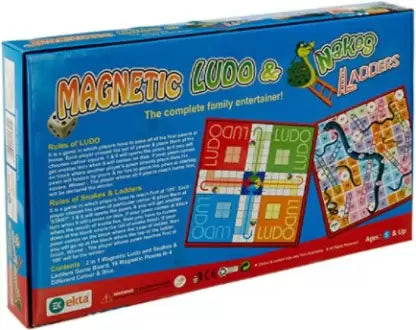 Magnetic Ludo Snakes & Ladders