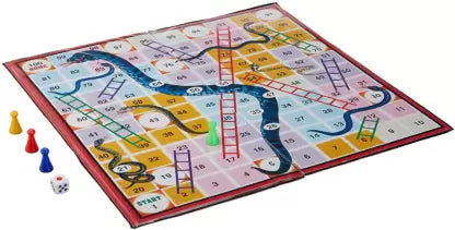 Magnetic Ludo Snakes 'n' Ladders Game