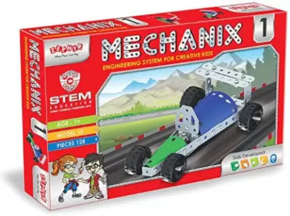 Dtc Mechanix Metal - 1 Construction toy Building blocks Educational Board Games