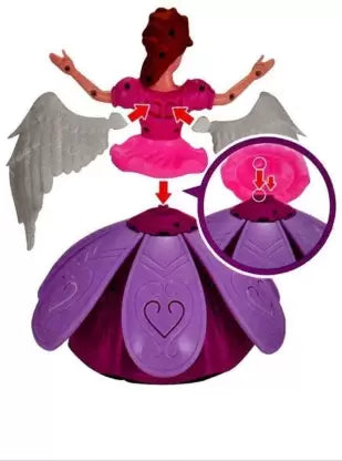 Musical Dancing Angel Girl Toy With Light