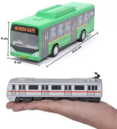 DTC Bus & Metro Models cum Toys for Kids