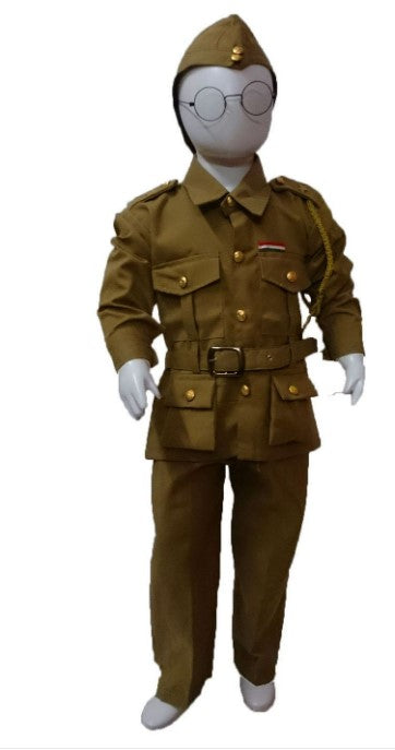 Patriotic Subash Chandra Bose Costume.