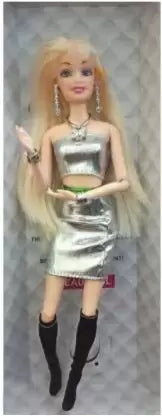 Silver Foldable Doll