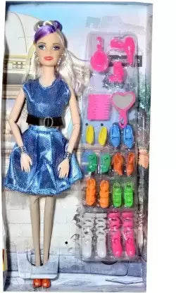 Pretty Blue Dress Barbie